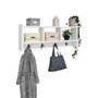 Hanah Home Star - White Perchero de Pared